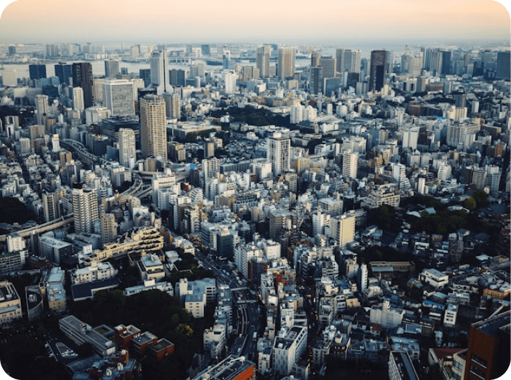 東京の街並み