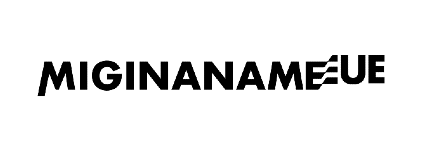 株式会社miginanameue ロゴ